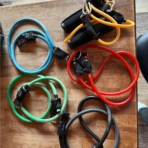 Colorful Resistance Bands Set